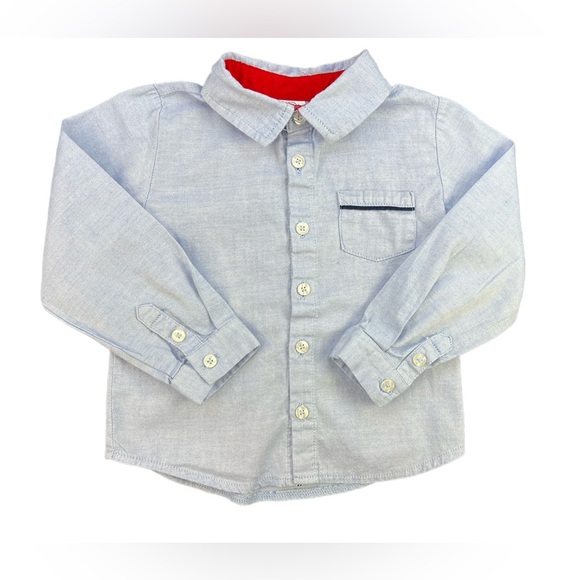 EDGEHILL COLLECTION Long Sleeve Button Down - 24M - Picture 1 of 2